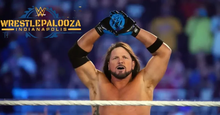 aj styles in wrestlepalooza