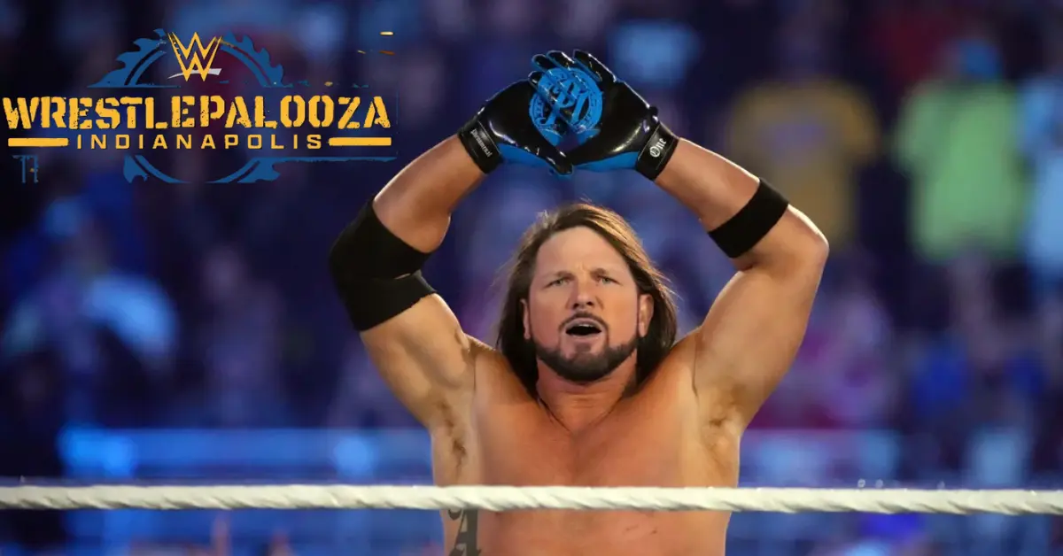 aj styles in wrestlepalooza