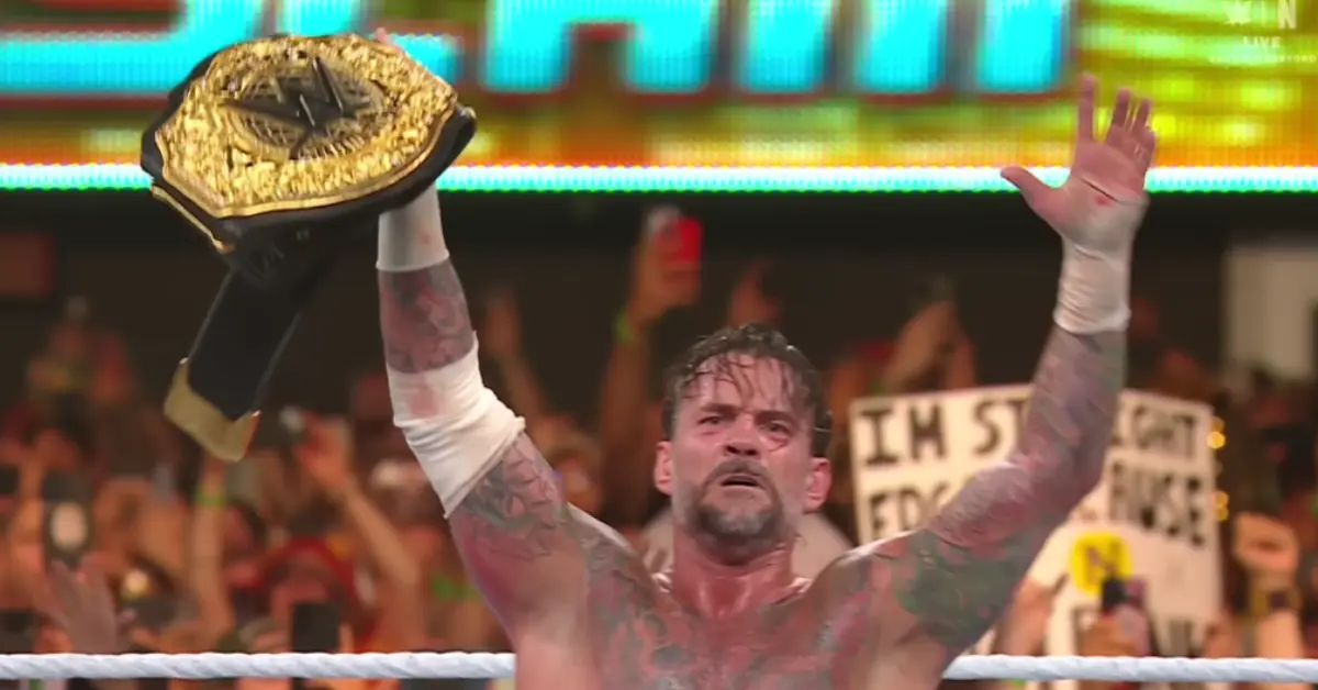 how long was cm punk wwe champion