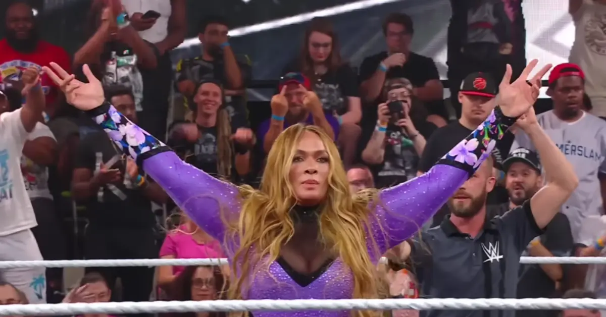 nia jax NXT return