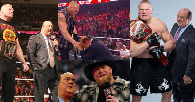 paul heyman joins brock once again