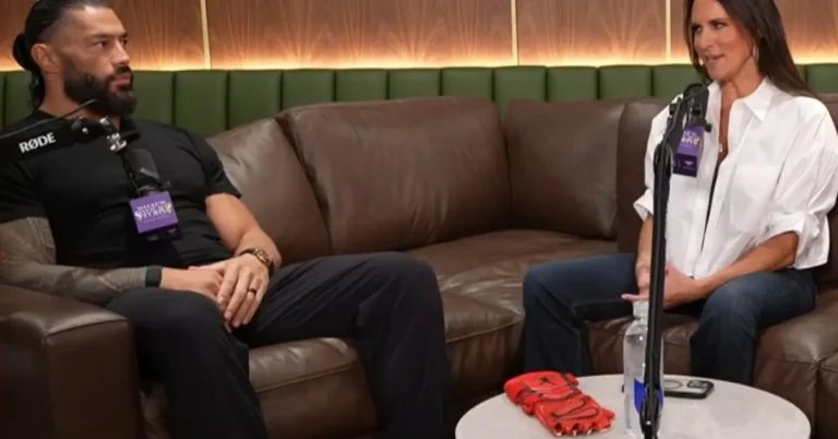 roman reigns on what's your story with stephanie