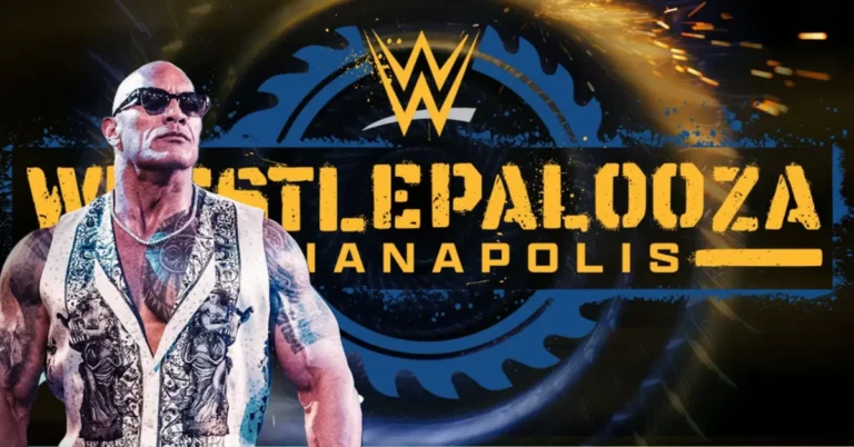 the rock in wrestlepalooza