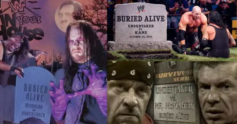 wwe buried alive match secrets