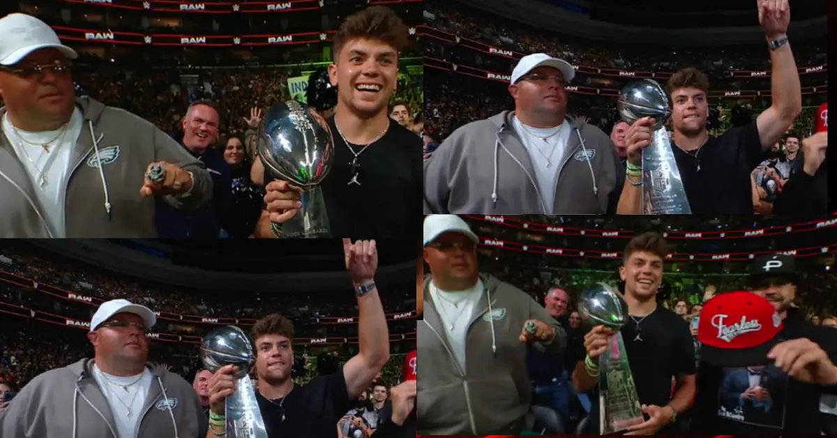super bowl champs on wwe raw
