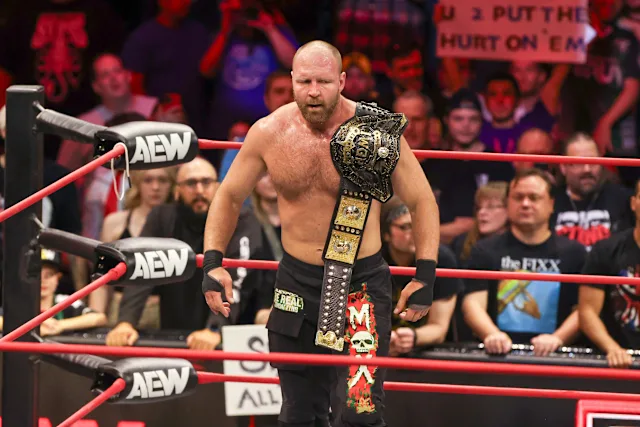 jon in aew ring